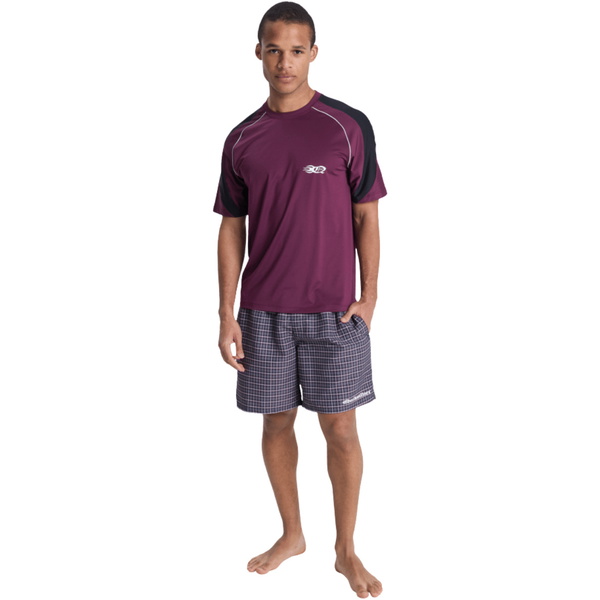 2026 Quiksilver Mens Mercury Americana Short Sleeve Surf T-Shirt EQYWR03478 - Potent Purple
